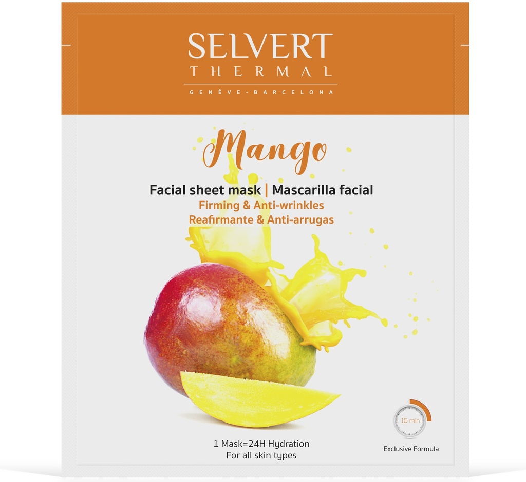 Facial Sheet Mask-Mango / قناع للوجه - مانجو