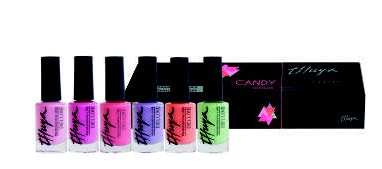 Deluxe Nail Polish Kit / Candy Colors (6Units) / مجموعة طلاء أظافر فاخرة  / كاندي كولور (6 وحدات) 