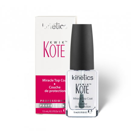 Kinetics Kwik Kote Miracle Top Coat 15 ml / مريكال توب كوت من كينتيكس كويك 