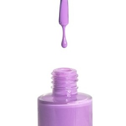 [12830016] Deluxe Nail Polish Candy Line #027/Lilac / طلاء أظافر فاخر من خط كاندي #027 ليلك 