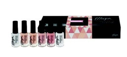 [12820001] Deluxe Nail Polish Kit / French Lines (6Units) / مجموعة طلاء أظافر فاخرة  / خط الفرينش (6 وحدات) 