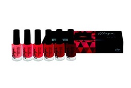 [12820005] Deluxe Nail Polish Kit B / Red Line (6Units) / مجموعة طلاء أظافر فاخرة (ب) / ريد (6 وحدات) 