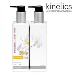 [KL010] Kinetics Hand&Body Lotion Frangipani&Sicilian Lemon 250ml / لوشن لليدين والجسم من كينيتيكس فرانجيباني وليمون صقلي 250 مل
